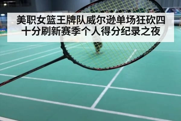 美职女篮王牌队威尔逊单场狂砍四十分刷新赛季个人得分纪录之夜